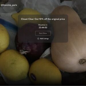 Fresh Produce Bundle Of Clothes tomorrow July  10th at 6:58 pm